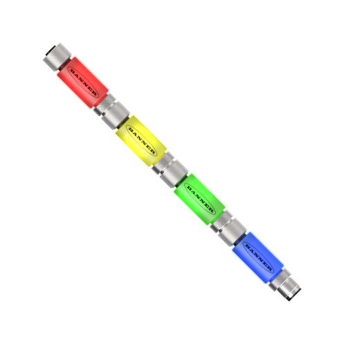 LED-Signalsäule - TL15 In-Line Series - BANNER ENGINEERING CORP. - Blitz / 4-Farben / IP66