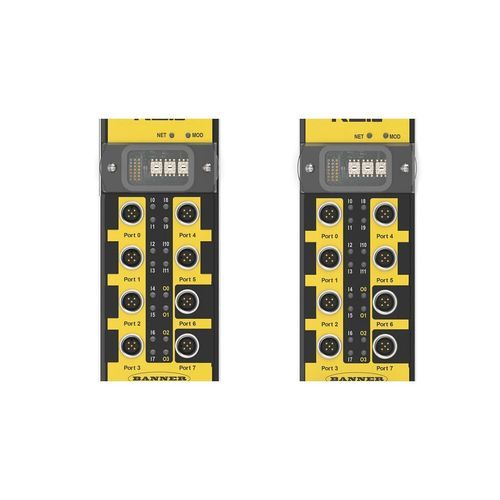 Digitales E/A-Modul - RSio series - BANNER ENGINEERING CORP. - EtherNet/IP / 6 E/A / 2 A