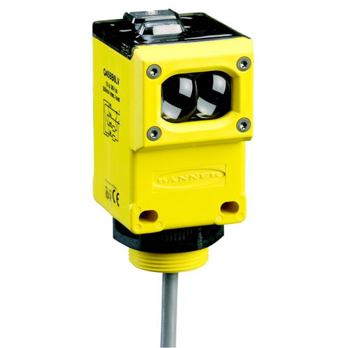 Optoelektronischer Sensor / Reflex-Lichttaster - Q45 SERIES - BANNER ENGINEERING CORP. - Reflex-Lichtschranke / Einweg / rechteckig