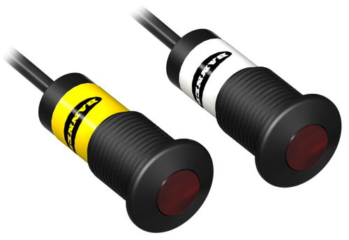 Optoelektronischer Sensor / Einweg - SB12T series - BANNER ENGINEERING CORP. - zylindrisch / Infrarot / LED