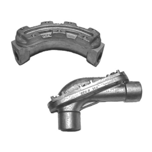 Hydraulikanschluss - LBH, EKC, LBHF, LBHS - KROMA MEC SRL - pneumatisch / Einschraub / rechtwinkelig