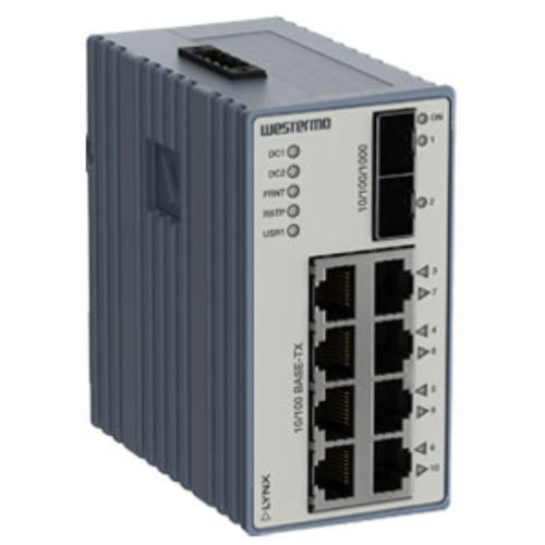 Ethernet-Switch / managed - L110-F2G - Westermo - 8 Ports / Netzwerkschicht 2 / für DIN-Schiene