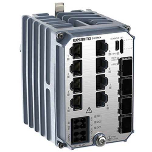 Ethernet-Switch / managed - Lynx 5612-E-F4G-T8G-LV - Westermo - 12 Ports / Netzwerkschicht 2 / Gigabit