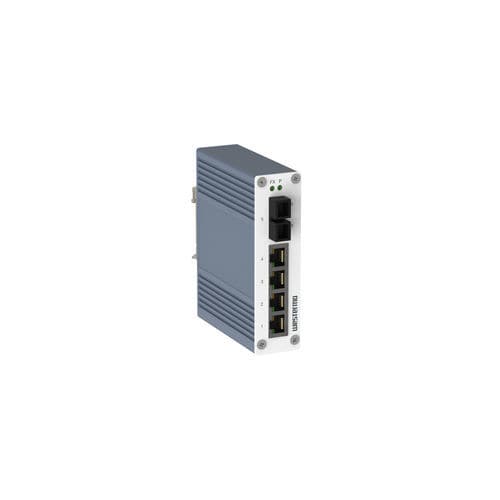 Ethernet-Switch / unmanaged - SandCat-2305-F1-MM-T4-LV - Westermo - 5 Ports / 10/100BaseT(X) / für DIN-Schiene