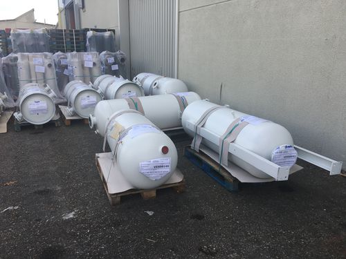 Speichertank - BAGLIONI - Druck / Industrie / vertikal