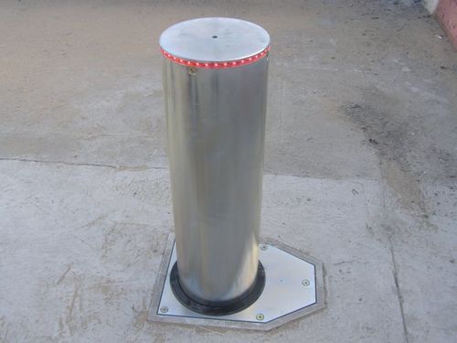 Pneumatischer versenkbarer Poller - BLG-05 - EL-GO TEAM security systems - elektro-hydraulisch / Edelstahl