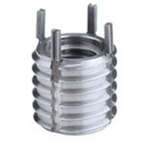 Gewindeeinsatz - 25921 - Jergens, Inc. - mit Passfeder / Kohlenstoffstahl / rund