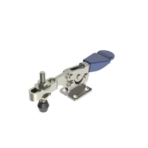 Horizontaler Schnellspanner - 500 LB CAP - Jergens, Inc. - Edelstahl / aus verzinktem Stahl / mit Wippe
