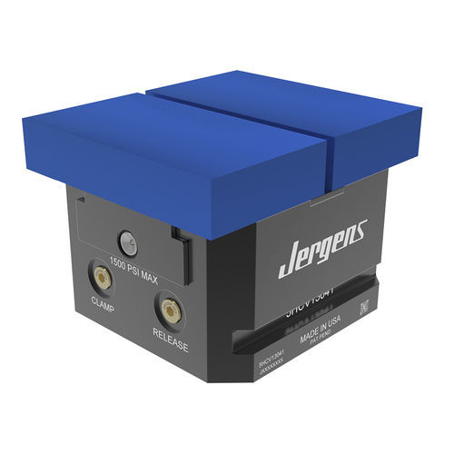 Selbstzentrierender Schraubstock - Fixture-Pro® - Jergens, Inc. - für 5-Achs-Werkzeugmaschinen / hydraulisch / 5-Achs