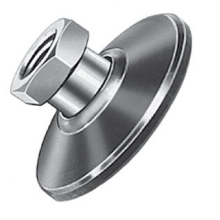 Maschinenfuß - Tru-Center™  - Jergens, Inc. - Stahl / Nivellier / Gewinde