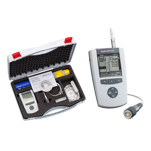 Schichtdickenmessgerät - QuintSonic 7 - ElektroPhysik Dr. Steingroever GmbH & Co. KG - tragbar / Ultraschall / mit manueller Kalibrierung
