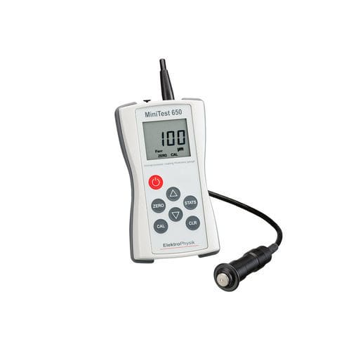 Tragbares Dickenmessgerät - MiniTest 650 series - ElektroPhysik Dr. Steingroever GmbH & Co. KG - Schicht / Wirbelstrom / mit Magnetinduktion