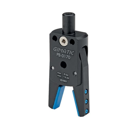 Pneumatikgreifer - PB series - GIMATIC - Winkel / 2 Backen / für die Lebensmittelindustrie