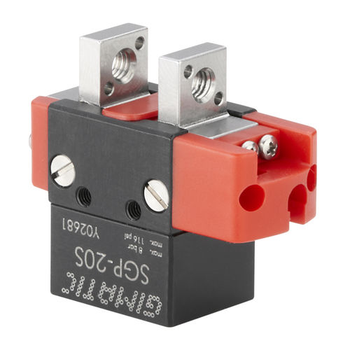 Parallele Greifzange - SGP-S series - GIMATIC - pneumatisch / 2 Backen / für Handlingsystem