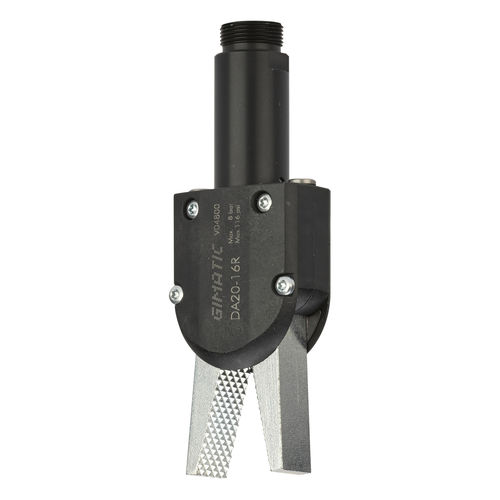 Pneumatikgreifer - DA series - GIMATIC - Winkel / 2 Backen / für Angusspicker