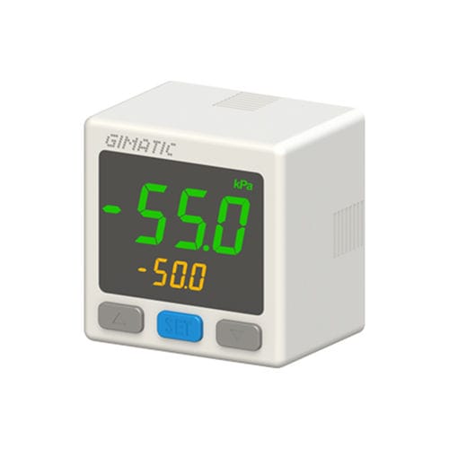 Elektronischer Vakuumschalter - VACSD series - GIMATIC - PNP / mit Digitalanzeige / kompakt
