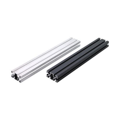 Extrudiertes Profil - EM series - GIMATIC - Aluminium / gerillt / Führung