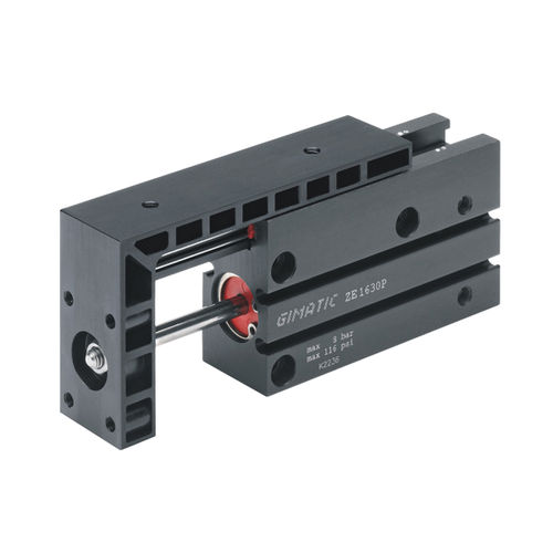 Linear-Gleitschiene / Druckluft - ZE-P series - GIMATIC - Kugel / Doppel / Miniatur