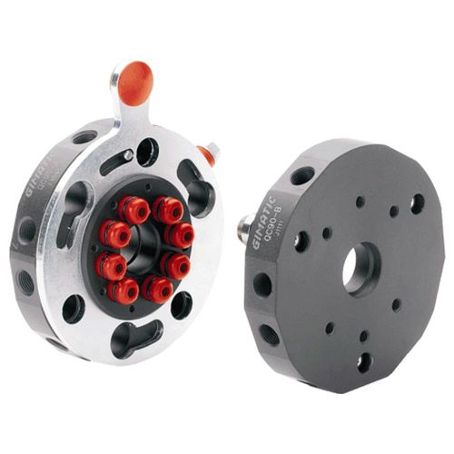 Werkzeugwechsler für Roboter - QC series - GIMATIC - manuell / pneumatisch / Hochgeschwindigkeit