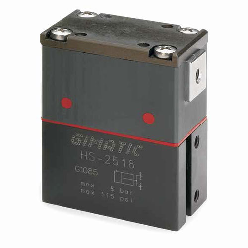 Parallele Greifzange - HS series - GIMATIC - pneumatisch / 2 Backen / für Handlingsystem