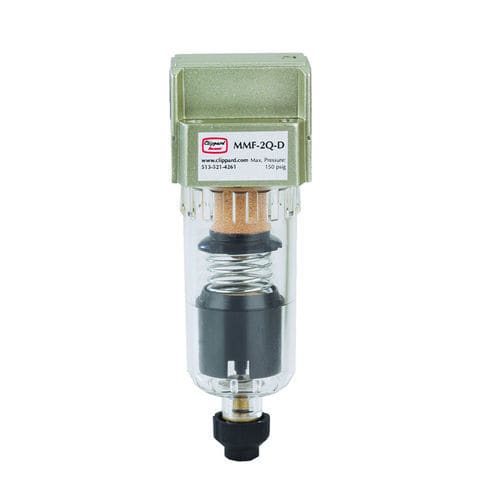 Druckluftfilter - MMF-2P-D - Clippard - Patronen / Zentrifugal / Aluminiumguss