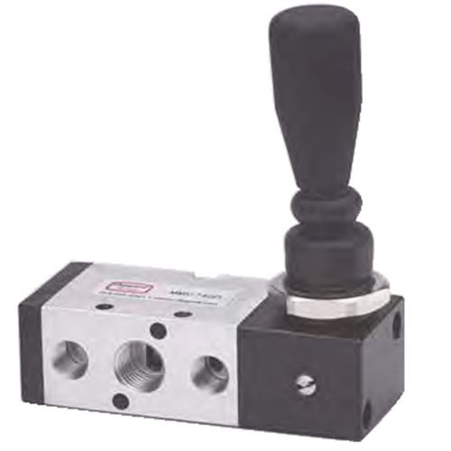 Pneumatik-Wegeventil / mit Hebel - MMV-L3QD - Clippard - Schieber / 3/2-Wege / 4-Wege
