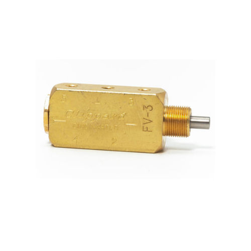 Ventil mit anhebbarem Stab - FV series  - Clippard - Kolben / pneumatisch gesteuert / Gewinde