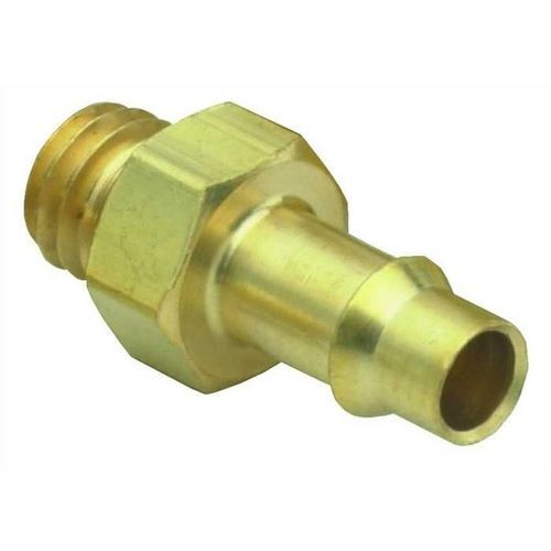 Pneumatischer Anschluss - 11752-4-PKG - Clippard - geriffelt / Metall / außen