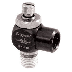 Nadelventil - GNV series - Clippard - pneumatisch / kompakt / bidirektional