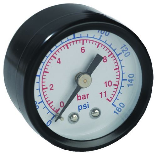 Manometer mit Zifferblatt-Anzeige - PG-15-160P - Clippard - Gewinde / mit Kapselfeder / Prozess