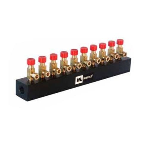 Mehrweg-Verteilerblock - 900 series  - British Rototherm Co. Ltd - Aluminium / für Verteilungszwecke / für Luft