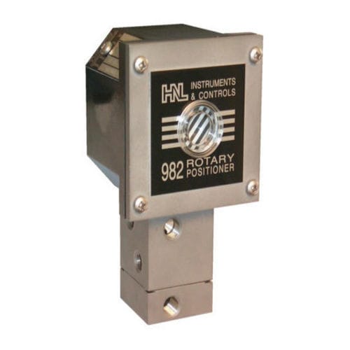 Pneumatischer Positionierer - 982 series  - British Rototherm Co. Ltd - drehbar / für Aktuatoren / Präzision