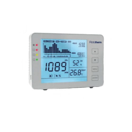 CO2-Luftqualitätsmonitor - AM60 - British Rototherm Co. Ltd - Innenraum / Temperatur / relative Luftfeuchtigkeit