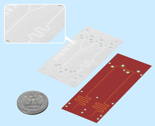 Mehrweg-Verteilerblock - TAKASAGO FLUIDIC SYSTEMS - PTFE / Mikrokanal