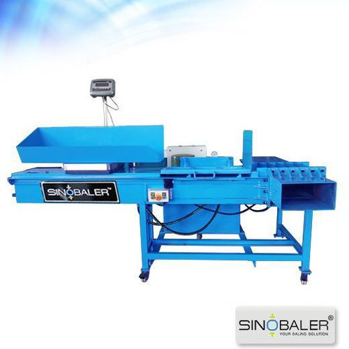 Ballenpresse für Kunststoff - SHB1-SW series - SINOSPECT INDUSTRIAL CO.,LTD - horizontal / mit Frontöffnung / Kanal