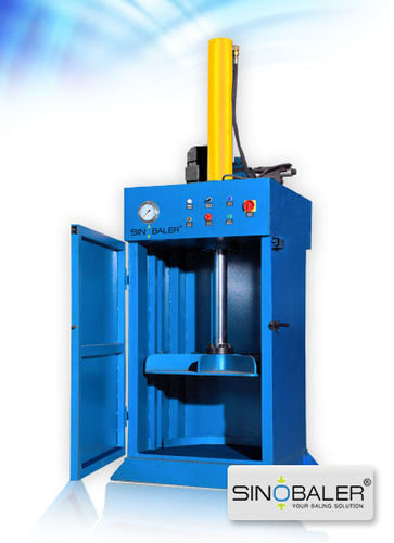 Ballenpresse für Fässer - SVB2-MD series - SINOSPECT INDUSTRIAL CO.,LTD - vertikal / mit Frontöffnung / Einkammer