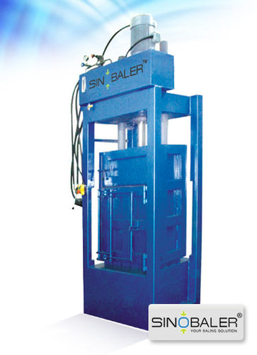 Ballenpresse für Textilien - SVBT2-F1-x00 series - SINOSPECT INDUSTRIAL CO.,LTD - vertikal / mit Frontöffnung / kompakt