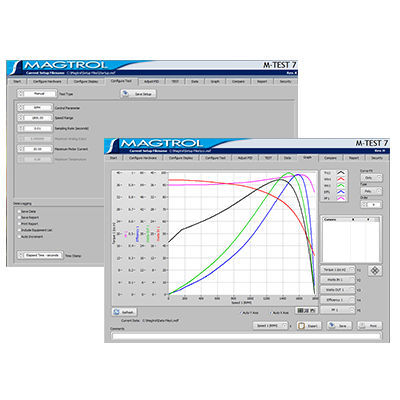 Software für Werkstoffprüfung - M-TEST 7 - MAGTROL - Datenerfassung / für Motor / für Dynamometer