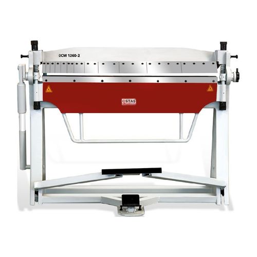 Faltmaschine für Blech - OCM - 1260-2 - OSTAS MACHINERY - manuell