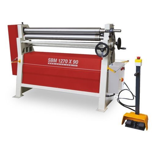 Elektrische Biegemaschine - SB series - OSTAS MACHINERY - für Blech / mit 3 Rollen / digital