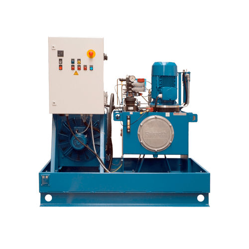 Hydraulikaggregat mit Elektromotor - WPM Leipzig - stationär