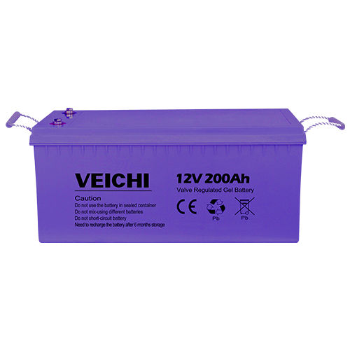 Blei-Säure-Batterie - SIB-200AH-12-GE - SUZHOU VEICHI Electric Co., Ltd. - rechteckig / 12 V / Solar