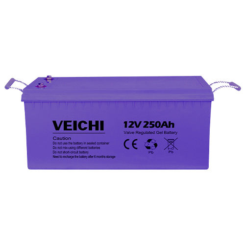 Blei-Säure-Batterie - SIB-250AH-12-GE - SUZHOU VEICHI Electric Co., Ltd. - rechteckig / 12 V / Solar