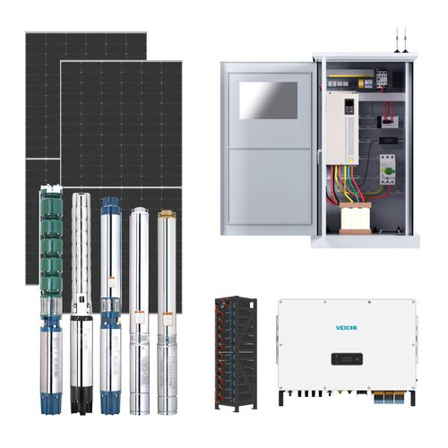 Pumpenaggregat / solarbetriebene Digital - SWPSWES - SUZHOU VEICHI Electric Co., Ltd. - Impeller / Wasser / Motor