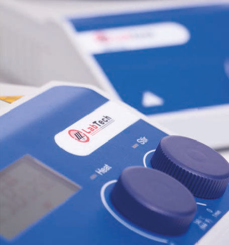 Laborrührer mit Heizplatte - ES series - LabTech Srl - Magnet / digital / für Nahrungsmittel