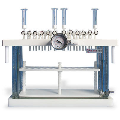 Vakuum-Verteilerblock - WSPE Series - LabTech Srl - Mehrweg / PTFE
