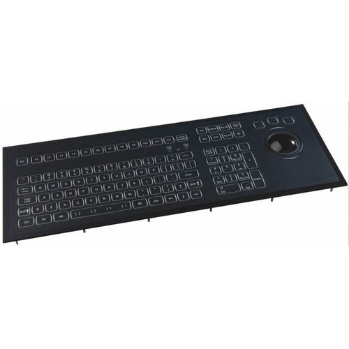 Einbaufähige Tastatur - KSML106 series - NSI - mit mechanischen Tasten / 106 Tasten / Trackball