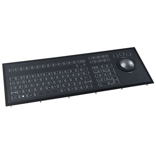Hinterleuchtete Tastatur - KSMX106 series - NSI - einbaufähig / Membran / 106 Tasten