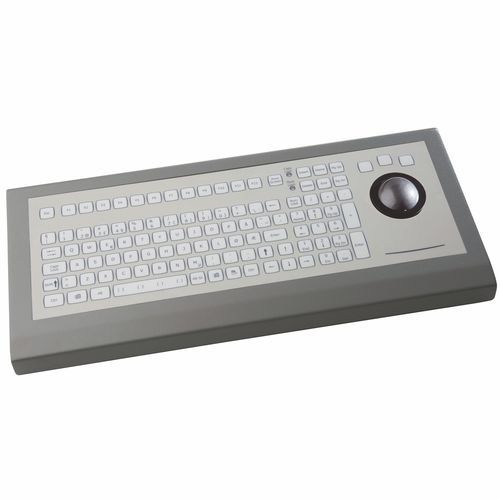 IP65-Tastatur - KSTL105 series - NSI - einbaufähig / mit mechanischen Tasten / 105 Tasten