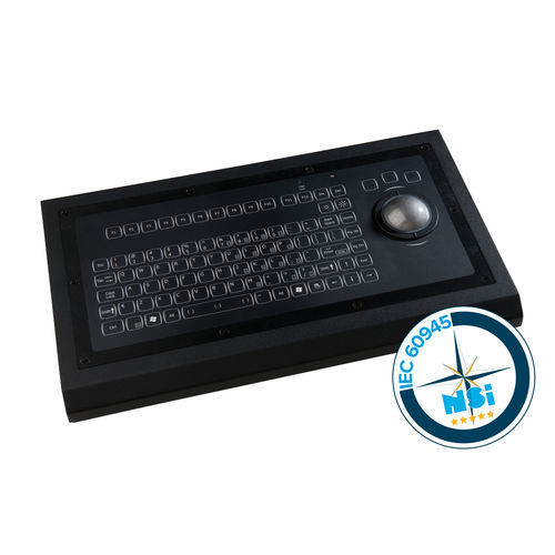 Desktop-Tastatur - KSML92-MC1 series - NSI - mit mechanischen Tasten / 92 Tasten / Trackball